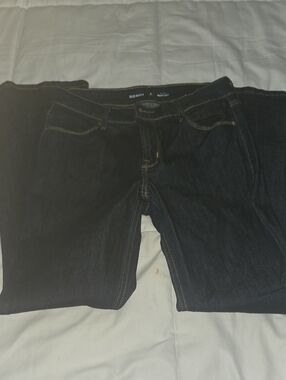 Old Navy Dark Blue Women's Boot Cut Jeans